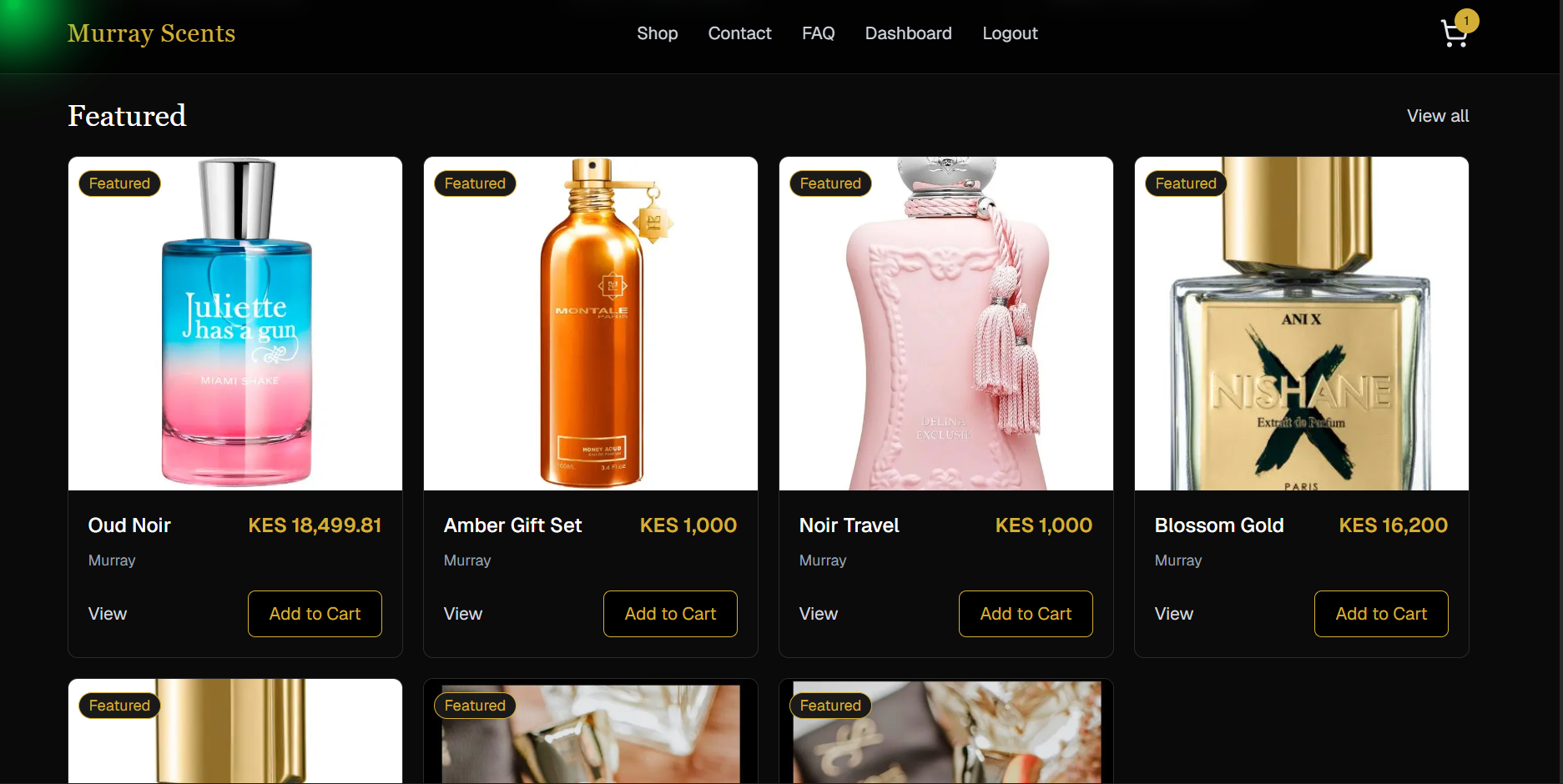 Murray-scents Ecommerce